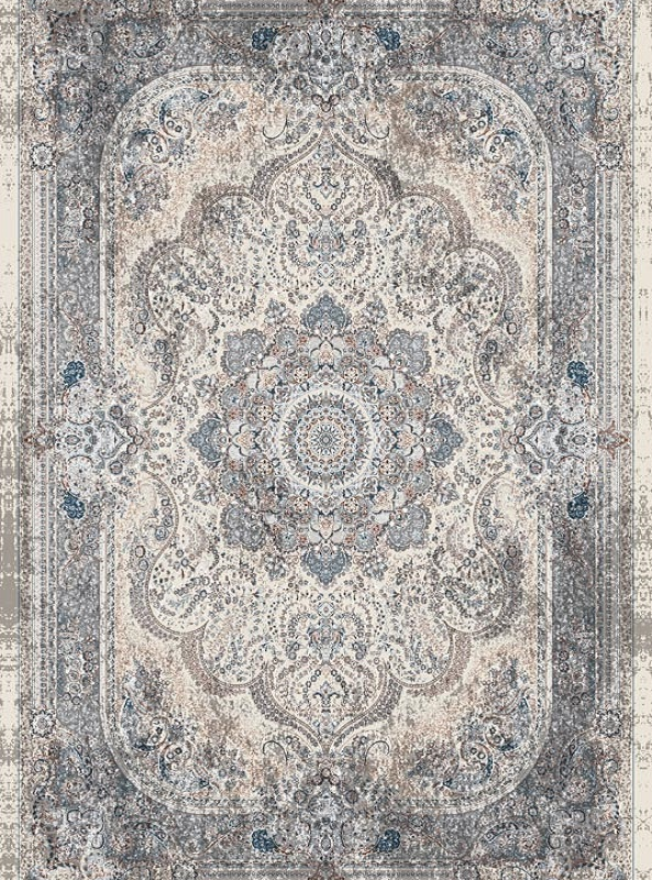 قالیچه و فرشینه سنتی و مدرن هال و پذیرایی برند رویان کد D411 سایت خرید برو