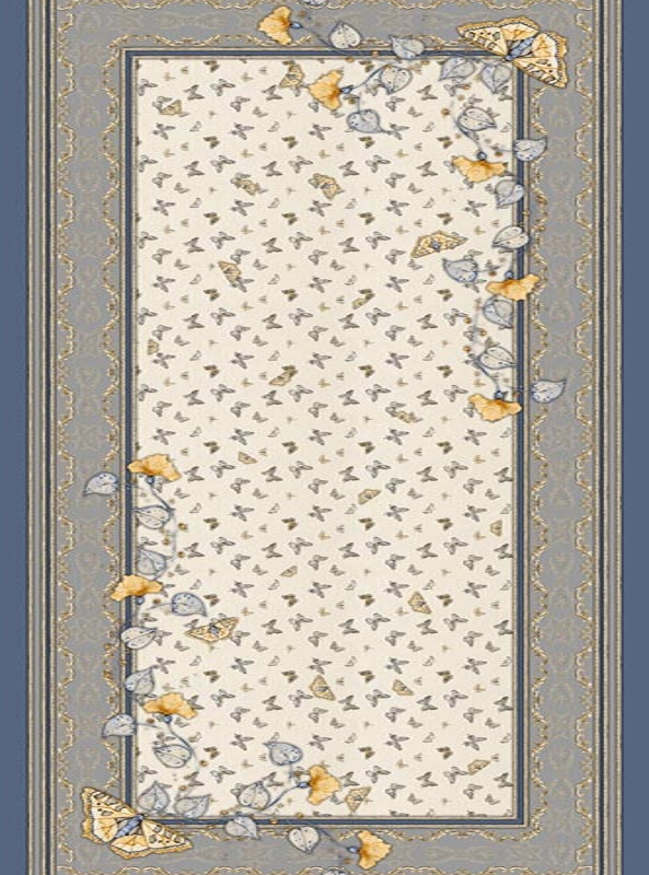 قالیچه و فرشینه سنتی و مدرن هال و پذیرایی برند رویان کد D429 سایت خرید برو