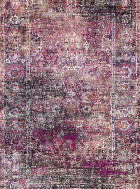 قالیچه و فرشینه سنتی و مدرن هال و پذیرایی برند رویان کد D442 سایت خرید برو