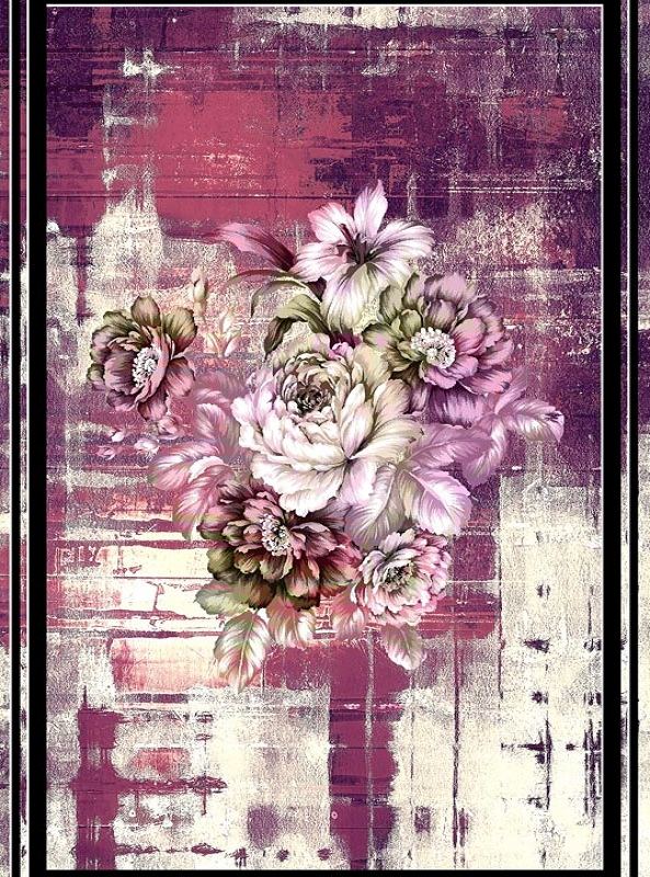 قالیچه و فرشینه سنتی و مدرن هال و پذیرایی برند رویان کد D458 سایت خرید برو