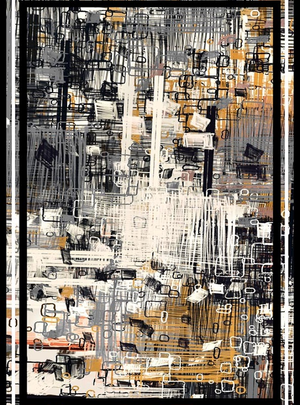 قالیچه و فرشینه سنتی و مدرن هال و پذیرایی برند رویان کد D467 سایت خرید برو