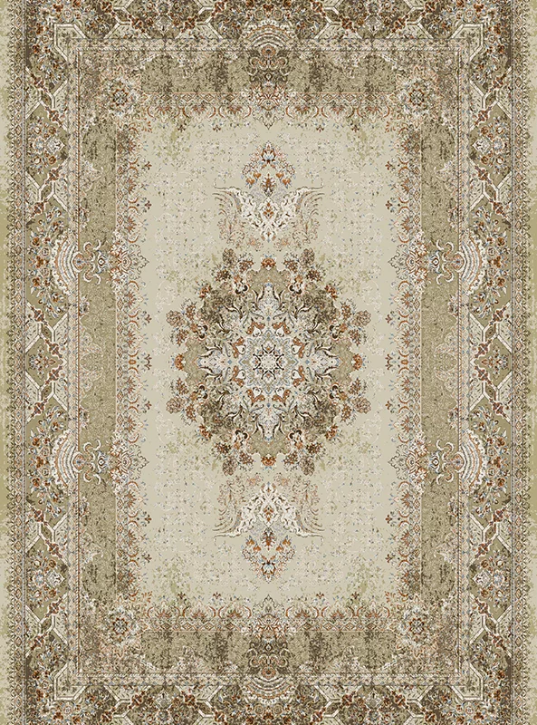 قالیچه و فرشینه مدرن هال و پذیرایی برند رویان کد F3 سایت خرید برو