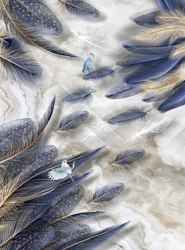 قالیچه و فرشینه مدرن هال و پذیرایی برند رویان کد F6 سایت خرید برو