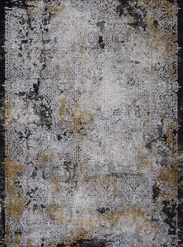 قالیچه و فرشینه مدرن هال و پذیرایی برند رویان کد F10 سایت خرید برو