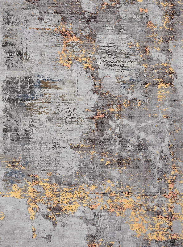 قالیچه و فرشینه مدرن هال و پذیرایی برند رویان کد F14 سایت خرید برو