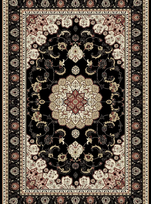 قالیچه و فرشینه مدرن هال و پذیرایی برند رویان کد F29 سایت خرید برو