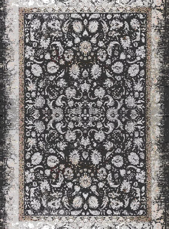 قالیچه و فرشینه مدرن هال و پذیرایی برند رویان کد F37 سایت خرید برو