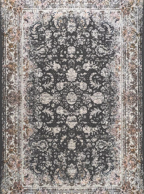 قالیچه و فرشینه مدرن هال و پذیرایی برند رویان کد F45 سایت خرید برو