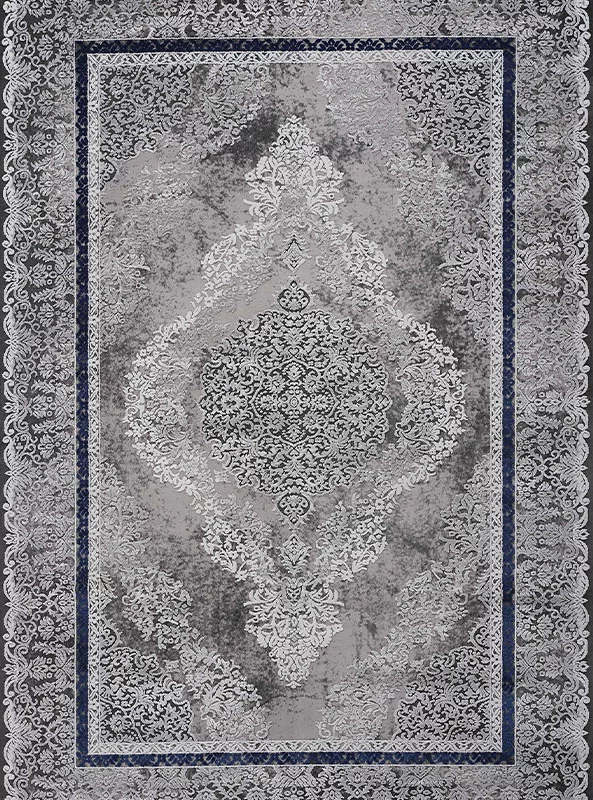 قالیچه و فرشینه مدرن هال و پذیرایی برند رویان کد F49 سایت خرید برو