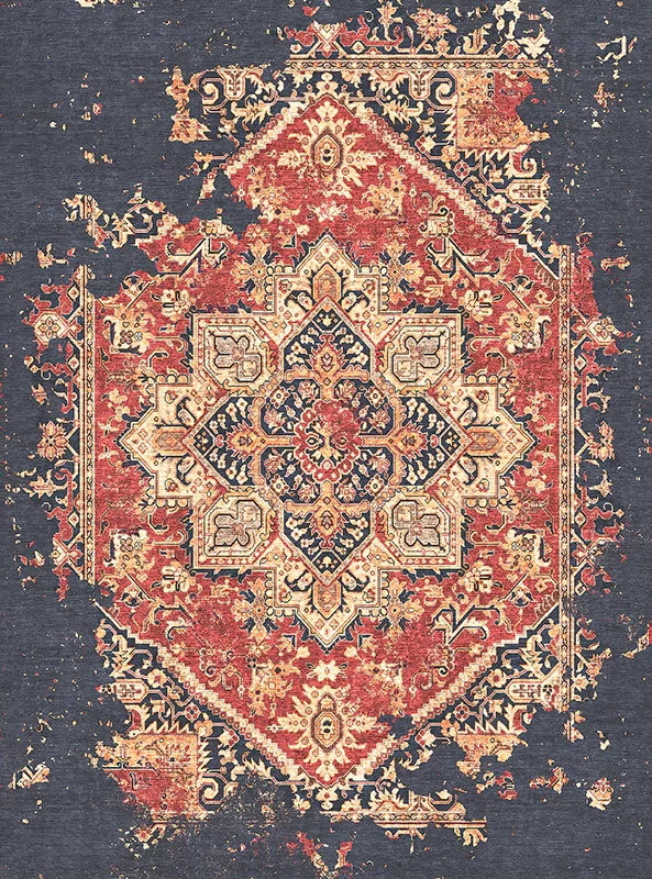 قالیچه و فرشینه مدرن هال و پذیرایی برند رویان کد F52 سایت خرید برو