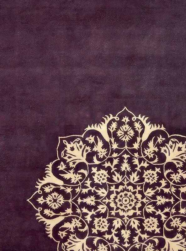 قالیچه و فرشینه مدرن هال و پذیرایی برند رویان کد F61 سایت خرید برو