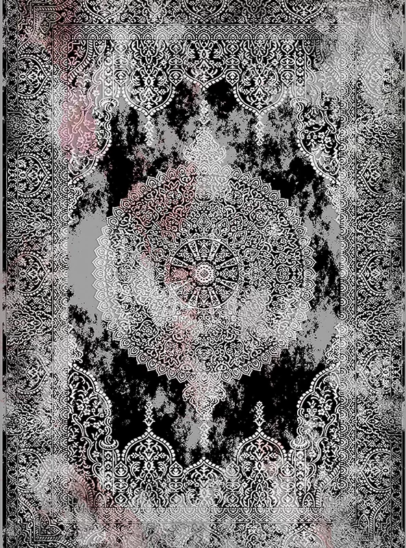 قالیچه و فرشینه مدرن هال و پذیرایی برند رویان کد F79 سایت خرید برو