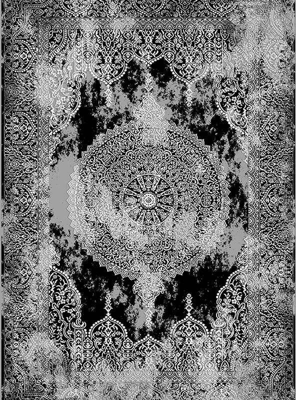 قالیچه و فرشینه مدرن هال و پذیرایی برند رویان کد F82 سایت خرید برو