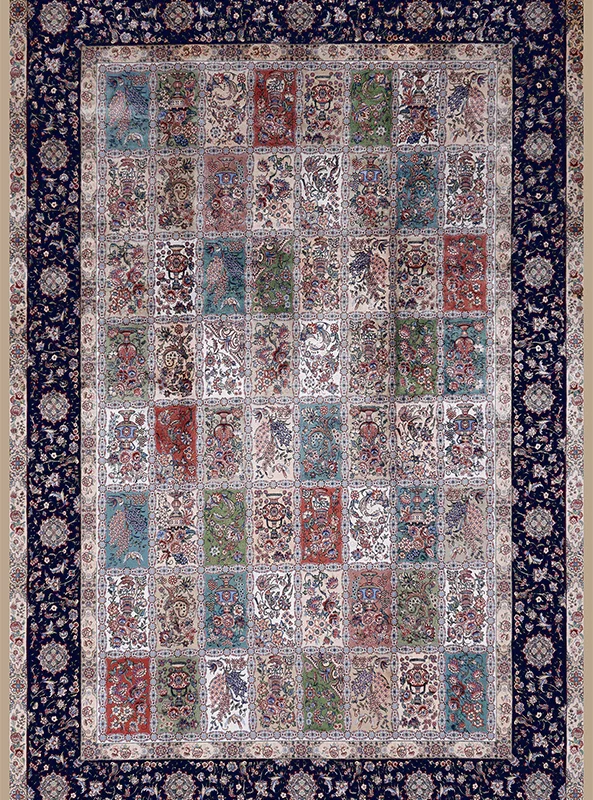 قالیچه و فرشینه مدرن هال و پذیرایی برند رویان کد F88 سایت خرید برو