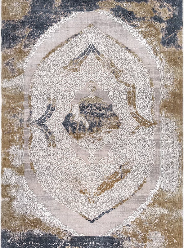 قالیچه و فرشینه مدرن هال و پذیرایی برند رویان کد F93 سایت خرید برو