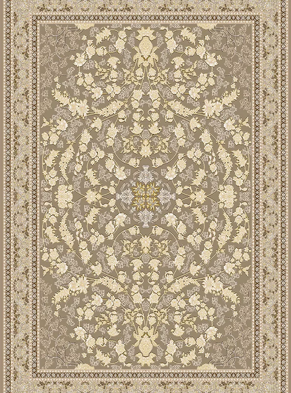 قالیچه و فرشینه مدرن هال و پذیرایی برند رویان کد F100 سایت خرید برو