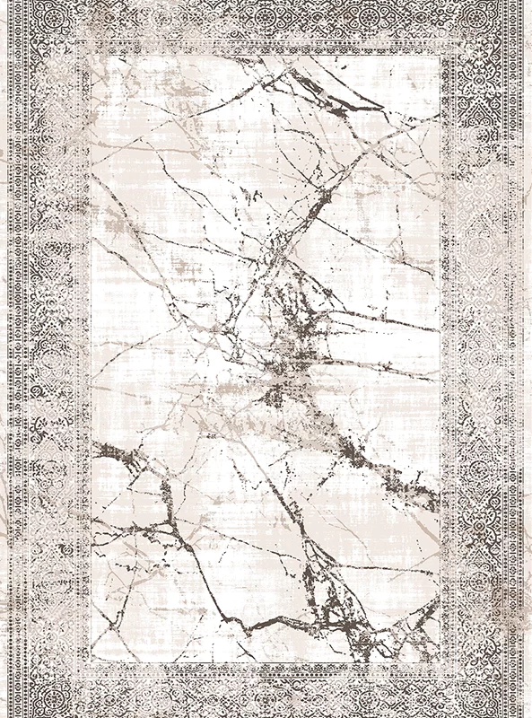 قالیچه و فرشینه مدرن هال و پذیرایی برند رویان کد F105 سایت خرید برو