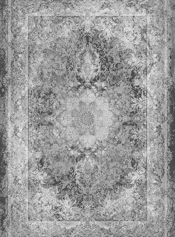 قالیچه و فرشینه مدرن هال و پذیرایی برند رویان کد F124 سایت خرید برو