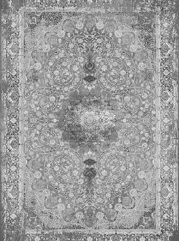 قالیچه و فرشینه مدرن هال و پذیرایی برند رویان کد F134 سایت خرید برو