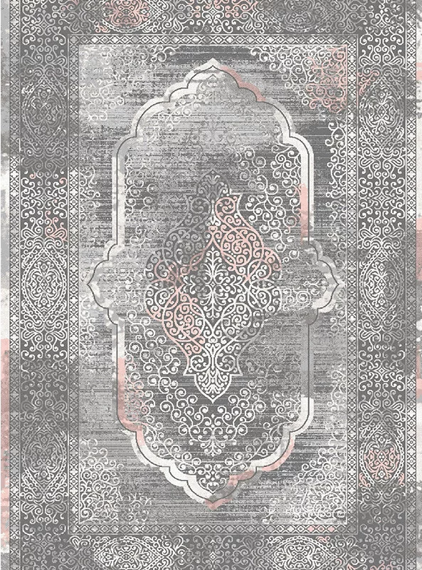 قالیچه و فرشینه مدرن هال و پذیرایی برند رویان کد F154 سایت خرید برو