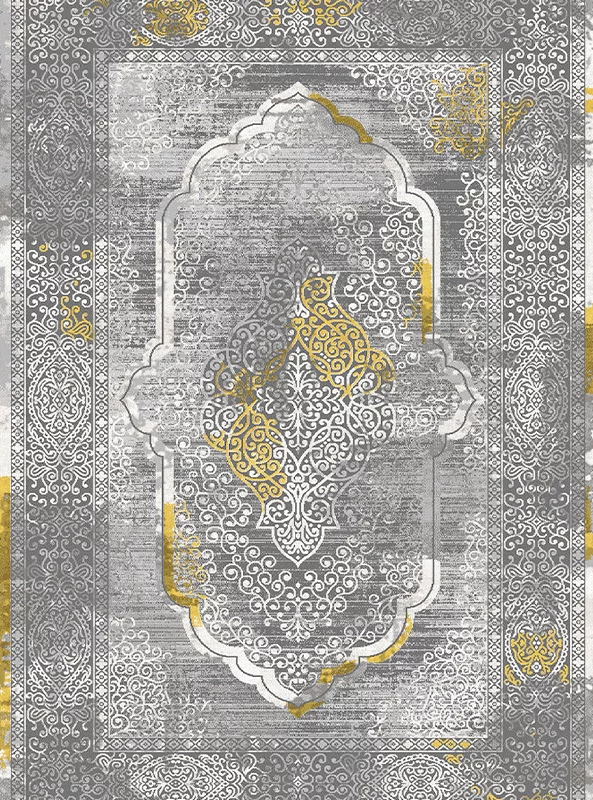 قالیچه و فرشینه مدرن هال و پذیرایی برند رویان کد F155 سایت خرید برو