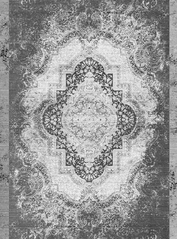 قالیچه و فرشینه مدرن هال و پذیرایی برند رویان کد F159 سایت خرید برو