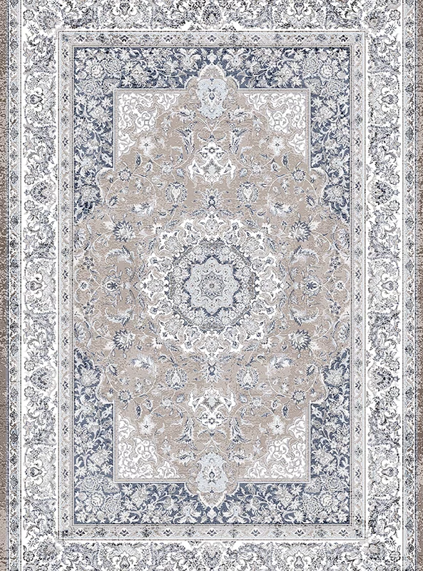 قالیچه و فرشینه مدرن هال و پذیرایی برند رویان کد F177 سایت خرید برو