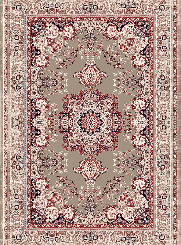 قالیچه و فرشینه مدرن هال و پذیرایی برند رویان کد F186 سایت خرید برو