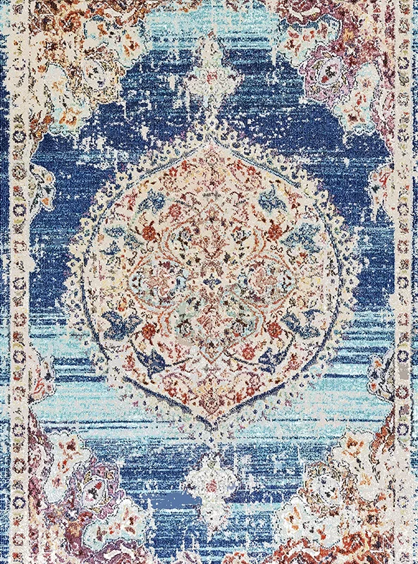 قالیچه و فرشینه مدرن هال و پذیرایی برند رویان کد F195 سایت خرید برو