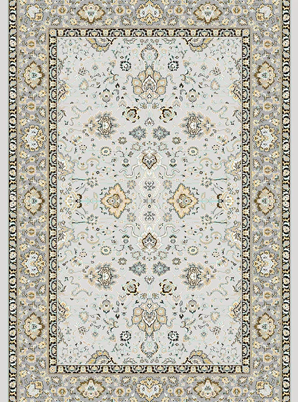 قالیچه و فرشینه مدرن هال و پذیرایی برند رویان کد F198 سایت خرید برو