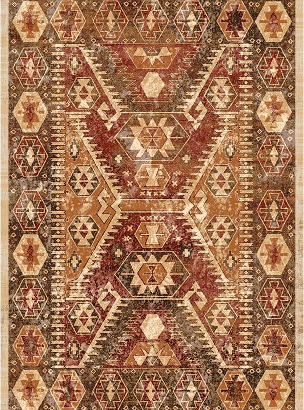 قالیچه و فرشینه مدرن هال و پذیرایی برند رویان کد F212 سایت خرید برو