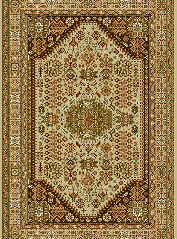 قالیچه و فرشینه مدرن هال و پذیرایی برند رویان کد F215 سایت خرید برو