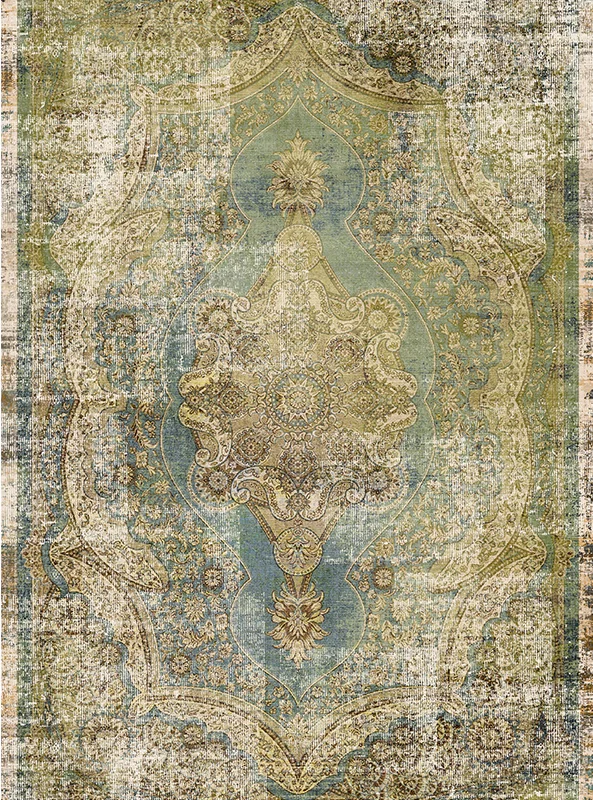 قالیچه و فرشینه مدرن هال و پذیرایی برند رویان کد F219 سایت خرید برو