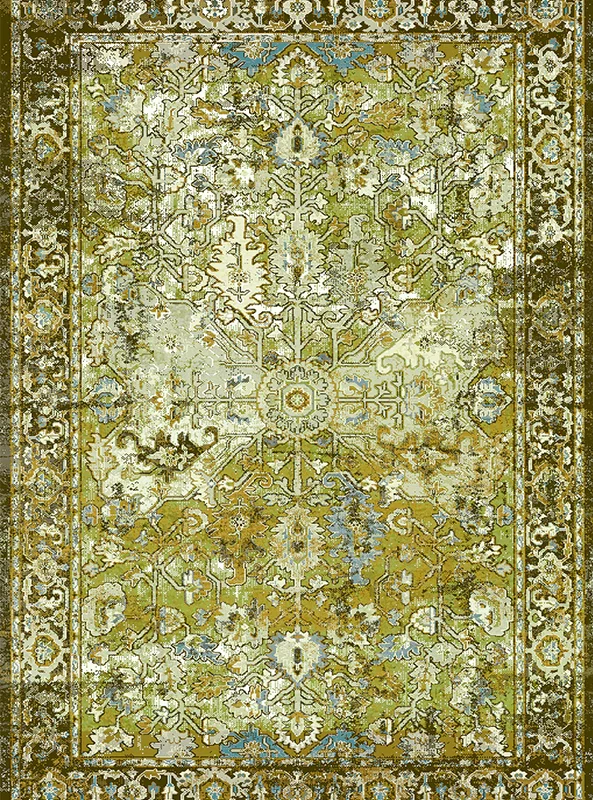 قالیچه و فرشینه مدرن هال و پذیرایی برند رویان کد F229 سایت خرید برو