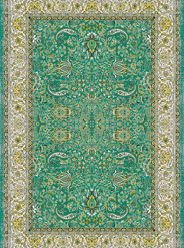 قالیچه و فرشینه مدرن هال و پذیرایی برند رویان کد F245 سایت خرید برو