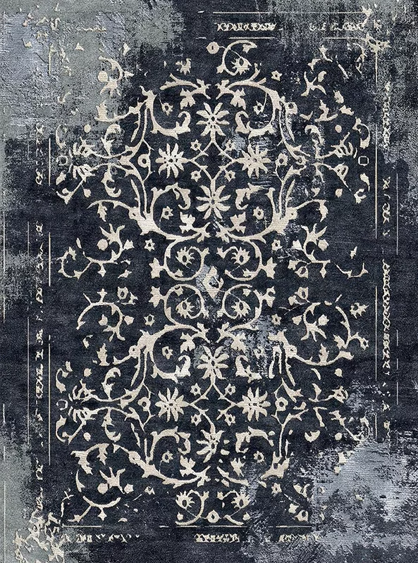 قالیچه و فرشینه مدرن هال و پذیرایی برند رویان کد F271 سایت خرید برو