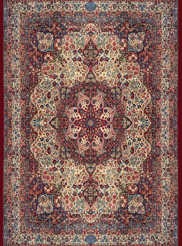 قالیچه و فرشینه مدرن هال و پذیرایی برند رویان کد F297 سایت خرید برو