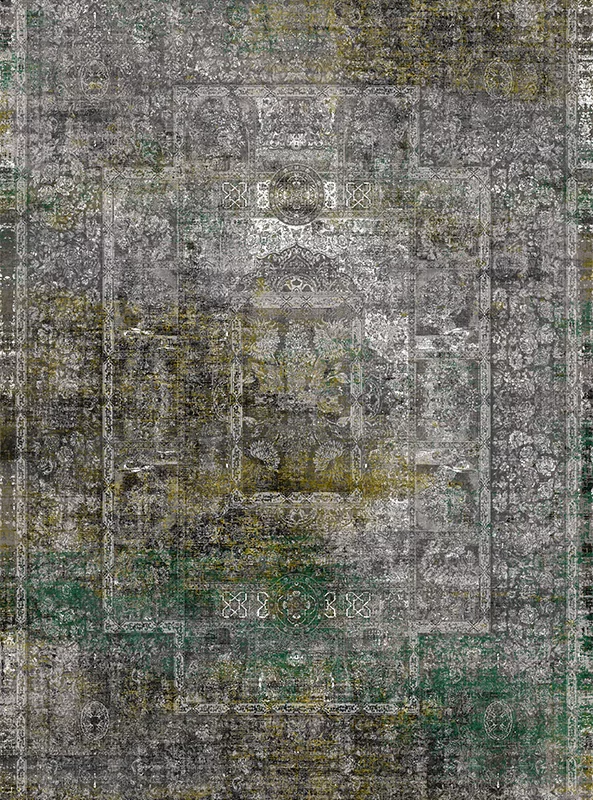 قالیچه و فرشینه مدرن هال و پذیرایی برند رویان کد F478 سایت خرید برو