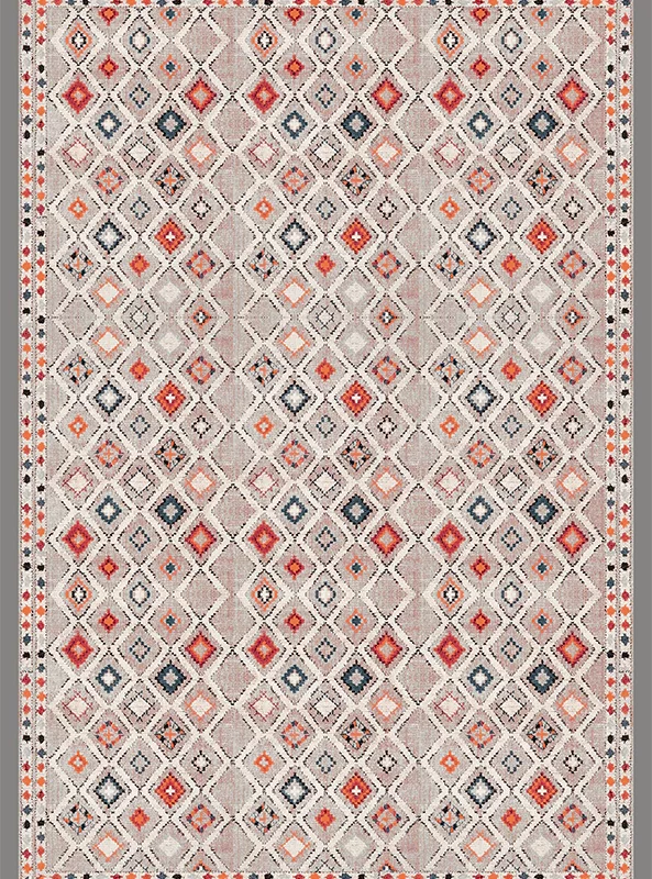 قالیچه و فرشینه مدرن هال و پذیرایی برند رویان کد F504 سایت خرید برو