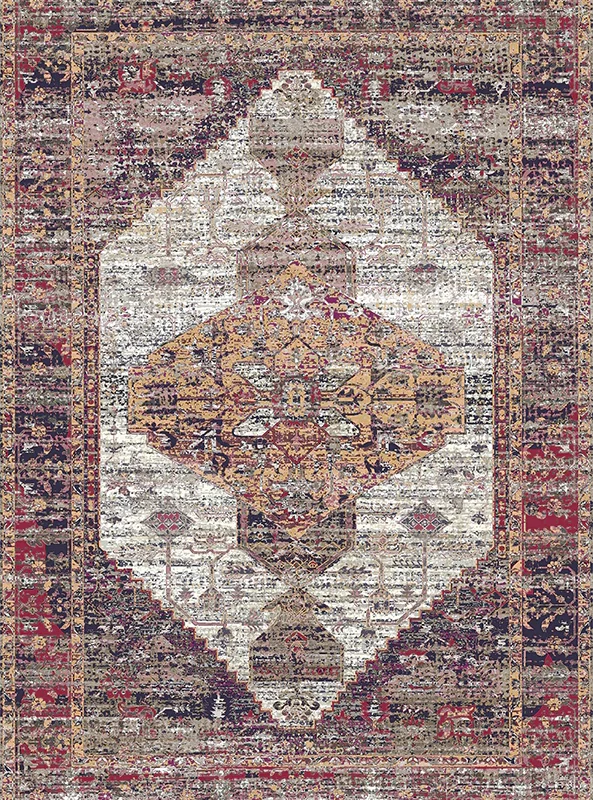 قالیچه و فرشینه مدرن هال و پذیرایی برند رویان کد F519 سایت خرید برو