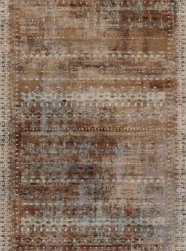 قالیچه و فرشینه مدرن هال و پذیرایی برند رویان کد F521 سایت خرید برو