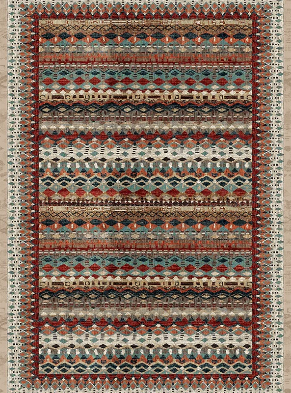 قالیچه و فرشینه مدرن هال و پذیرایی برند رویان کد F523 سایت خرید برو