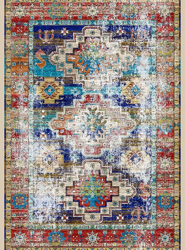 قالیچه و فرشینه مدرن هال و پذیرایی برند رویان کد F532 سایت خرید برو