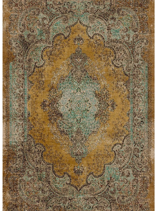 قالیچه و فرشینه مدرن هال و پذیرایی برند رویان کد F552 سایت خرید برو