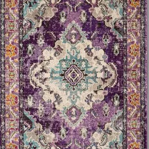 قالیچه و فرشینه سنتی و مدرن هال و پذیرایی برند رویان کدZ186 سایت خرید برو