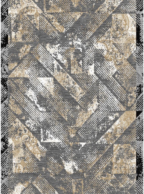 قالیچه و فرشینه مدرن هال و پذیرایی برند رویان کد F562 سایت خرید برو