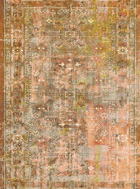 قالیچه و فرشینه مدرن هال و پذیرایی برند رویان کد F582 سایت خرید برو