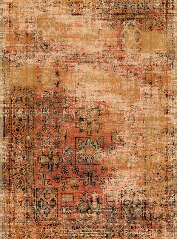 قالیچه و فرشینه مدرن هال و پذیرایی برند رویان کد F601 سایت خرید برو