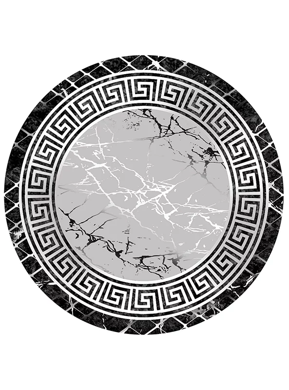 فرشینه گرد و مدرن هال و پذیرایی برند رویان کد Da15 سایت خرید برو