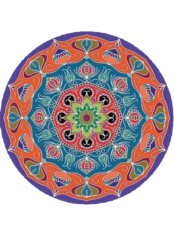 فرشینه گرد و مدرن هال و پذیرایی برند رویان کد Z19 سایت خرید برو